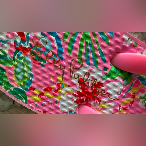 Lilly Pulitzer Pool Flip-Flop Sz 8 - Picture 12 of 16